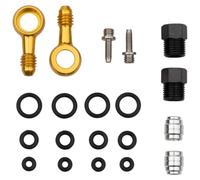Kit d’adaptateurs hydraulique Jagwire Pro Quick-Fit Adapter-SRAM Red Rouge