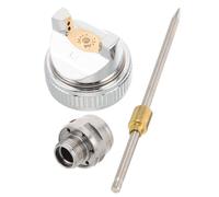 Kit D’aiguille Buse Capuchon 1,4mm pour Pistolet Peinture Hvlp Auto | Alliage, Adaptation, Pose Rapide, Couverture Précise, pour Buses de Pulvérisation et Atelier Réparation