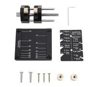 Kit d’Aiguisage Ciseau avec Guide d’Angle, Système de Guide d’Affûtage en Acier Inoxydable, Poids 638g - Haute Précision, Angle Réglable, Idéal pour Travaux de Menuiserie et