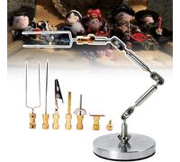 Kit D’Animation Stop Motion - Studio Stop Motion Rig Arm-25cm Bras De Plate-Forme en Acier Inoxydable - Système De Gréement D’induit DIY, Complet avec 5 Connecteurs pour Un Mouvement De per