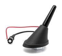 Kit d’antenne Adapter-Universe pour toit de voiture - Modèle court : 3 cm - Avec embase Raku 2 - Socle avec amplificateur 16 V