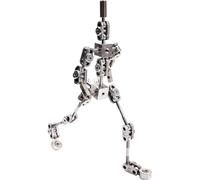 Kit D’Armature Stop-Motion De Studio Professionnel De Bricolage Marionnette D’Animation Cinématographique en Acier Inoxydable, Figurines Animées De Bricolage pour Projet De Stop-m, 13cm