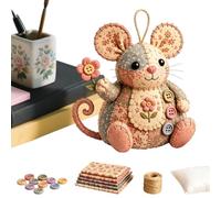 Kit D’artisanat De De Souris - Ornement En Tissu DIY | Projet Anima
