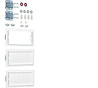 Kit d´association univers, vertical, pour armoires 3 travées P:160/205mm - HAGER FZ443B
