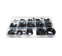 Kit D’Assortiment D’O-Ring 250pcs 15 Tailles NBR Résistant à la Chaleur et Imperméable pour Automobile Robinet Nettoyeurs Haute Pression Plomberie Raccords Air ou Gaz-Wire Diameter 2.4mm