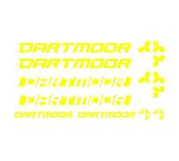 Kit d´Autocollants compatible avec avecde cadre de vélo Dartmoor