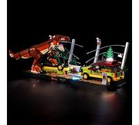 Kit d’éclairage à LED BRIKSMAX pour Jurassic World L’évasion du T. Rex - Compatible avec Lego 76956