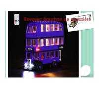 Kit d’éclairage à LED pour Lego Harry Potter Le Magicobus- Compatible avec Lego 75957 Blocs de Construction Modèle- Pas inclure