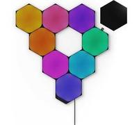 Kit de démarrage Nanoleaf Shapes Limited Edition Ultra Black Hexagons (9 pièces)