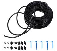 Kit D’émetteurs D’irrigation Goutte à Pvc à Débit Stable pour Serrage | Arrosage Automatique des Plants et Pots, Usage Verger, Conception Portable, Irrigation Continue