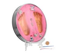 Kit D’empreintes de Bébé Rose en Boue, Impressions Nettes et Détaillées | Souvenir pour -né, Facile à Utiliser, pour Présents et Célébrations des 100 Jours