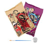 Kit D’empreintes de Bébé Soi-même, Moulage Main Pied | Poudre de Plâtre 0, 5 1, Modèle pour Main ou Pied, Stylo Inclus, Souvenir Diy, Argenté