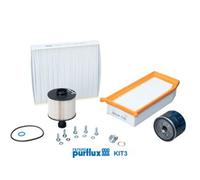 Purflux Filtre d'habitacle AH405 Filtre à pollen Hauteur 35 Largeur 200 Longueur 217