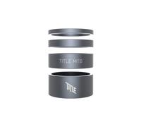 Kit d entretoises de jeu de direction en aluminium title 1 1 8 gris
