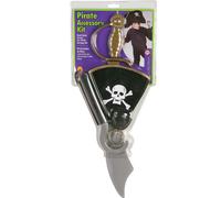 Kit D’Épée De Pirate Enfant Rubies Accessoire Déguisement Noir
