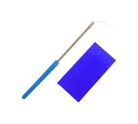 Kit D’essai à Flamme en Verre Cobalt pour Chimie, 1 Ensemble