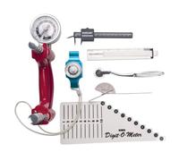 Kit d’Évaluation de la Main Baseline - Ensemble de 7 Pièces avec Dynamomètre Hydraulique de Main de 90,7 kg et Pince Dynamométrique Mécanique de 13,6 kg
