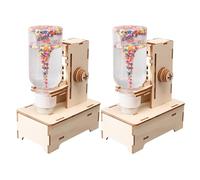 Kit D’expérience Scientifique Tornade 2 Pièces en Bois et Plastique | Montage Ludique, Simulation Interactive, Apprentissage Pratique Stem, pour École et Jeunes Garçon et Filles