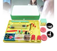 Kit d’Expériences de Mécanique, Coffret de Physique STEM | Explore Force, Mouvement, Frottement, Leviers, Ressorts et Poulies par des Expériences Pratiques