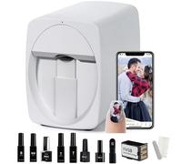 Kit D’Impression NuméRique Mobile Nail Art | Machine Automatique De Peinture à Ongles, Imprimante 3d, Prise En Charge Wifi/Bricolage/30 Secondes, Impression Et SéChage En Un Seul White