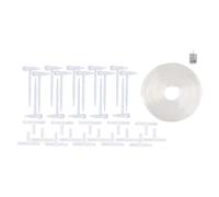 Kit d ' irrigation goutte à goutte pour en pot économise de l ' eau avec des débits réglables parfait pour le balcon et le jardin utilisation intérieure et extérieure installation rapide systèmes