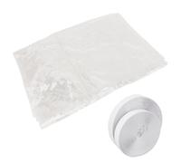 Kit d’isolation renforcée pour fenêtres en PE, film thermique transparent réutilisable avec bande à crochets et boucles pour l’hivernage des fenêtres intérieures, couverture (74*Hassinish)