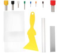 Kit D’outils de Poterie pour Débutants, Coupe et Sculpture | Acrylique, Plastique et Métal, Lissage et Effets Décoratifs, Facile à Nettoyer, pour Argile Autodurcissante