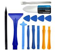 Kit D’Outils Multifonction 14 Pièces pour Réparation Téléphone et Smartphone, Démontage Tablette, Console et Électronique, Spatules Métal Ultra Fines et Leviers Plastique Anti-Rayures