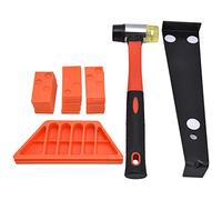 Kit d’outils pour la pose de parquet, ensemble pour la pose de parquet en bois stratifié avec barre de traction et entretoises pour les projets de parquet en bois dur à faire soi-m