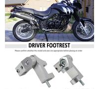 Kit d'abaissement de repose-pieds passager pour moto, compatible avec Tiger 955i et Tiger 709