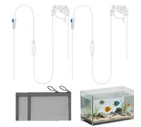 Kit d'accélération goutte à goutte réglable 1 à 2 gouttes par seconde pour | Système d'hydratation goutte à goutte pour laboratoire, salle de ureau, maison, magasin, plantes coralliennes