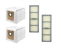 Kit d'accessoires (2 filtres HEPA + 2 sacs à poussière) Compatible avec aspirateur robot Philips Homerun 7000 Series XU7100 - Kit de remplacement pour aspirateur