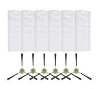 Kit d'accessoires 6 filtres 6 brosses, pour aspirateur Lefant For 330 M330 Pro Robot Aspirateur, améliore la puissance de nettoyage Accessoires de rechange