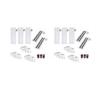 Kit d'accessoires ABZA-2, compatible avec les nettoyeurs vapeur Kärcher Easyfix SC2, SC3, SC4 et SC5 : essuie-glaces, brosses de sol, balais et brosses rondes de rechange.