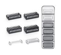 Kit d'accessoires avec étui, avec 4 peignes fixes bidirectionnels, 2 peignes corporels, compatibles avec les rasoirs électriques Oblade QP2724, QP2834, QP25XX, QP26XX 360 Pro, etc. Accessoires Oblade