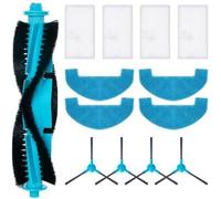 Kit d'accessoires - CHANGM - Proscenic Q8/Q8 Max - 1 brosses à rouleau - 4 filtres Hepa - Compatible Ultenic D10