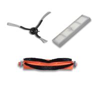 Kit d'accessoires compatible Karcher RCV 5, Philips-Homerun 7000 Series XU7100/01, XU7100/02 Modèles Robot Aspirateur Kit : 1 Brosse Latérale, 1 Filtre Hepa, 1 Brosse Principale - Accessoire de