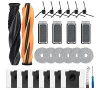 Kit d'accessoires compatibles avec Dreame X50 Ultra/ L50 Pro Ultra/ X50 Master, Sacs à Poussière, Serpillères, Brosse Principale, Brosses Latérales, Filtres, pièces de rechange pour robot X50 Ultra