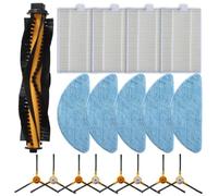 Kit d'accessoires complet pour brosse principale bObsweep PetHill, brosses latérales, serpillères et filtres (B)