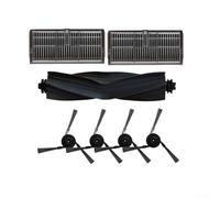 Kit d'accessoires d'aspirateur 7 pièces avec brosse principale en caoutchouc, 4 brosses latérales et 2 filtres lavables pour Dreame L10s Ultra pour Gen3 et pour MOVA pour P50 Pro