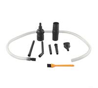 Kit d'accessoires d'aspirateur 9 pièces avec adaptateur 35 mm, suceur plat et brosse pour claviers, coins et petits espaces, compatible avec Bosch, Shark, Hoover, etc