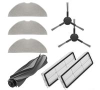 Kit d'accessoires d'aspirateur pour Mova S10 pour Plus pour Mova S10 avec brosse à rouleau, filtres HEPA et tampons de nettoyage pour restaurer les performances de nettoyage