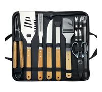 Kit D'Accessoires de Barbecue pour Blackstone E-Series 17-inch Electric | Juego de Utensilios de Parrilla de Acero Inoxidable Resistente, Un Excelente Regalo para Hombres