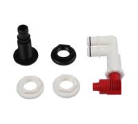 Kit d'accessoires de bateau combinant des capacités d'évacuation de l'eau et d'aération pour le stockage et le transport de poissons vivants