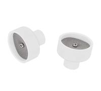 Kit d'accessoires de buse en céramique,tasse à souder Tig 10#12#/14#16#24# | Tasse de pistolet à souder en céramique pour WP9/17/18/20/25/26(24# white porcelain-2.4mm,2 pièces)