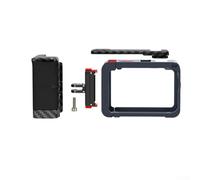 Kit d'accessoires de cage et de poignée latérale pour DJI OSMO-Action 6, support vidéo en métal de protection magnétique, adaptateur de montage pour griffe froide, barre d'extension pour DJI