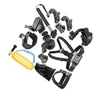 Kit d'accessoires de Caméra d'action 12 Pièces pour 11 10 9 8 7 6 5, Ensemble de Poignée de Bandeau pour Les Prises de Vue d'action Ulti. Kit d'accessoires pour Les Caméras,