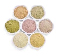 Kit d'accessoires de cérémonie d'encens et de poudre de fumage chinois, outils de cérémonie, poudre de bois de santal en poudre de bois d'agar - Boîte à fumage (poudre de bois de santal)