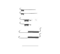 Kit D'Accessoires De Gueux TRISCAN IAM-Expert Pour Entre Autres CHEVROLET MATIZ