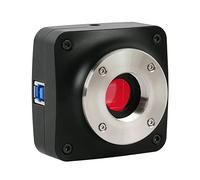 Kit d'accessoires de microscope USB 3.0 CMOS - Microscope vidéo numérique électronique industriel - Caméra à monture C - Capteur I_MX pour laboratoire biologique - Lames microscopiques (8,3 mp)